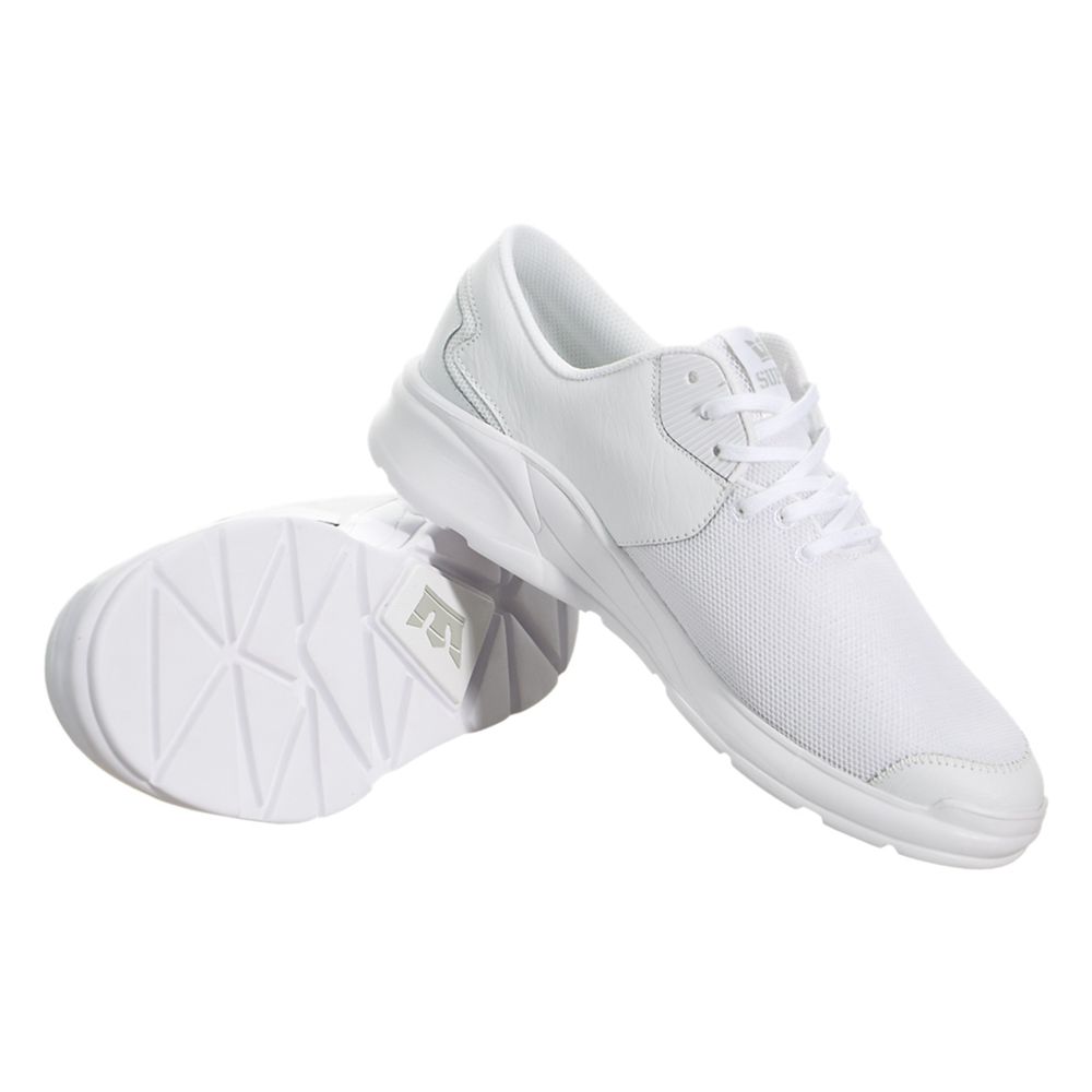 Chaussures Running Supra Noiz Blanche White Homme | SVK-04283884